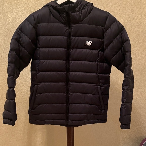 New Balance Jackets & Blazers - New Balance Dark Blue down Puffer Jacket